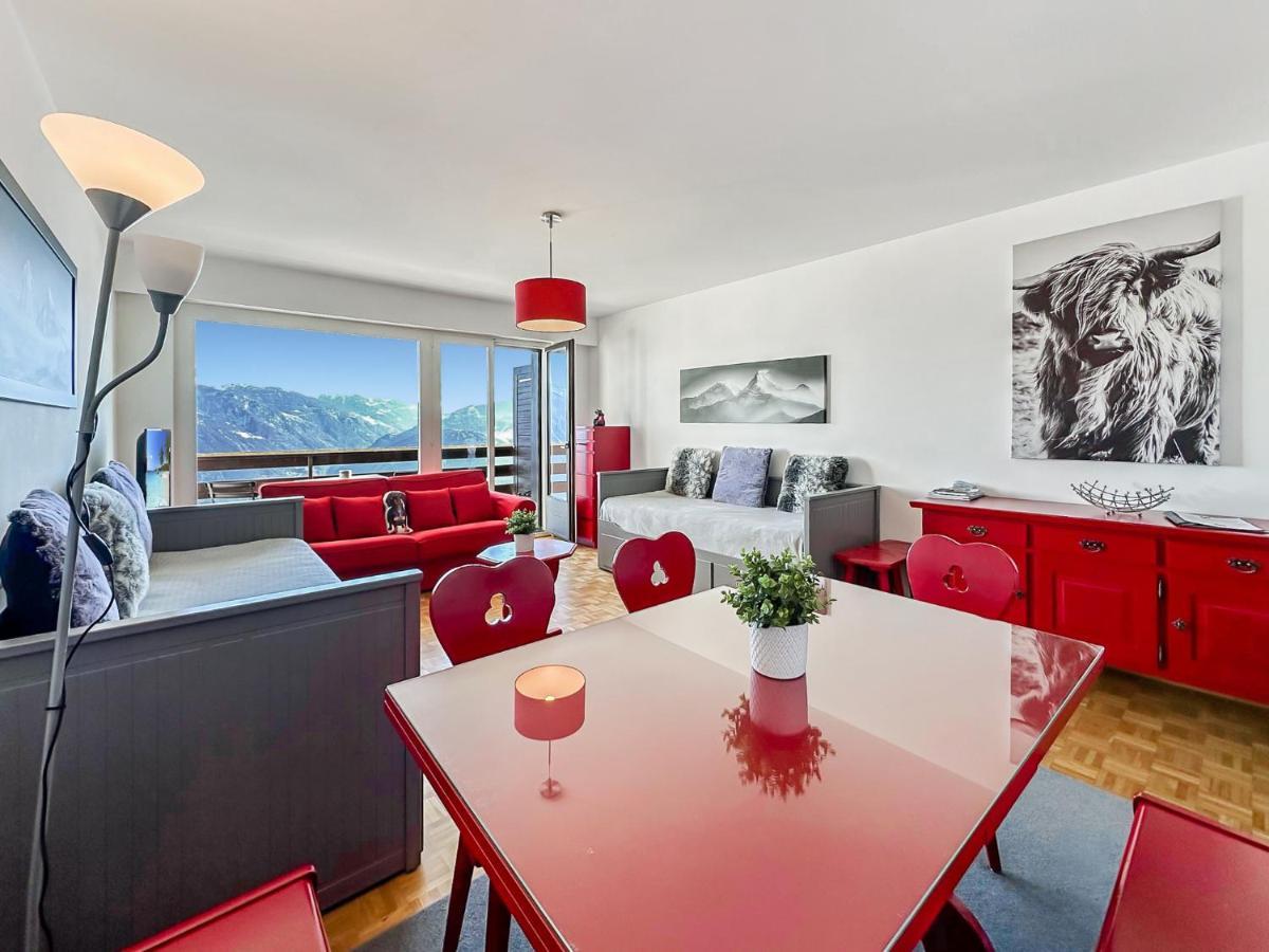Apartmán Pied-A-Terre In Crans-Montana, Pool And View - Swiss Alps Exteriér fotografie