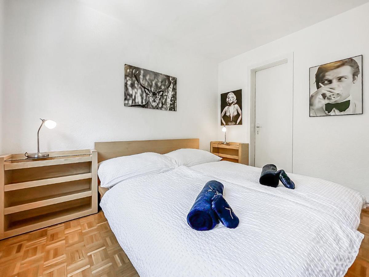 Apartmán Pied-A-Terre In Crans-Montana, Pool And View - Swiss Alps Exteriér fotografie